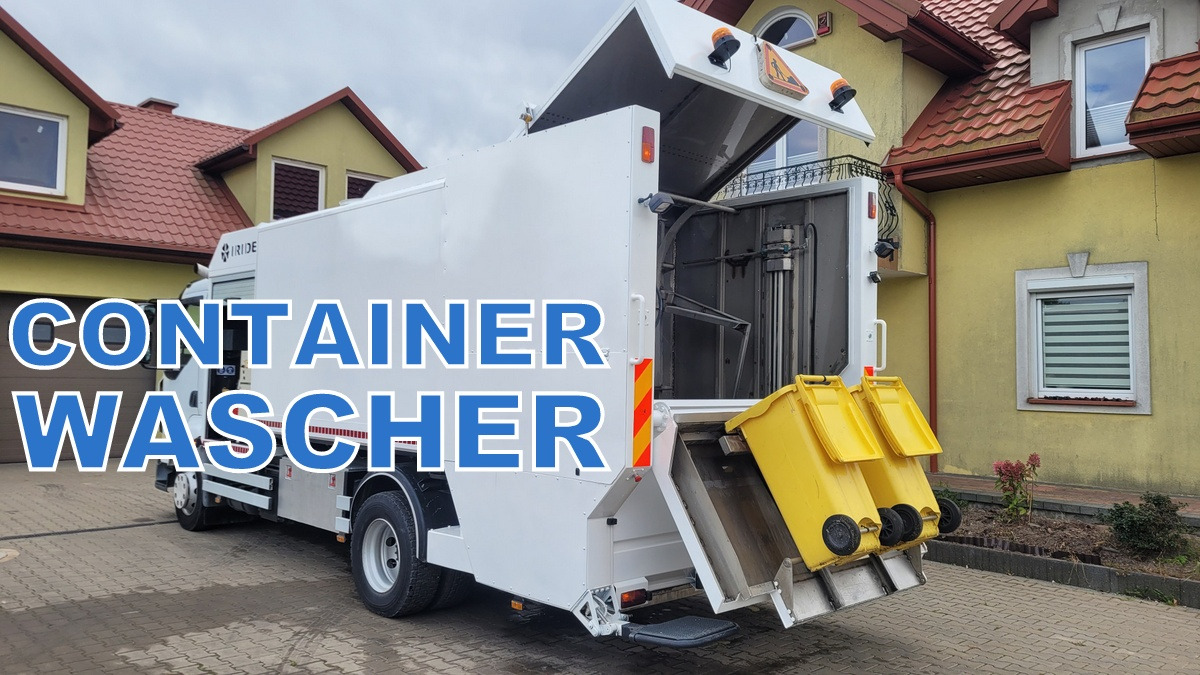 Renault Midlum CONTAINER WEASHER LAVACASSONETTI MYJKA - Refuse truck: picture 1 Renault Midlum CONTAINER WEASHER LAVACASSONETTI MYJKA - Refuse truck: picture 1