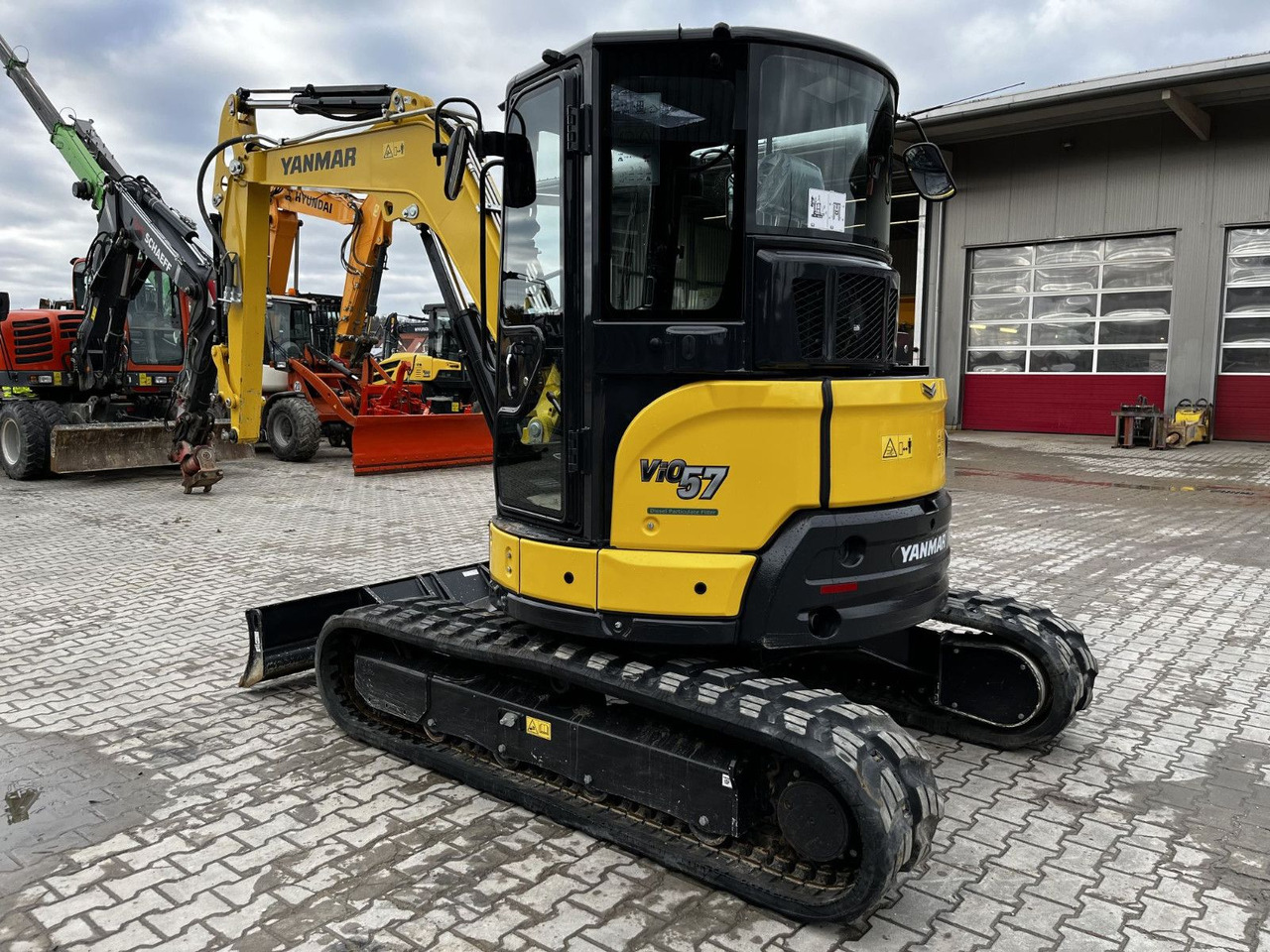 Yanmar VIO 57-6B - Mini excavator: picture 4 Yanmar VIO 57-6B - Mini excavator: picture 4