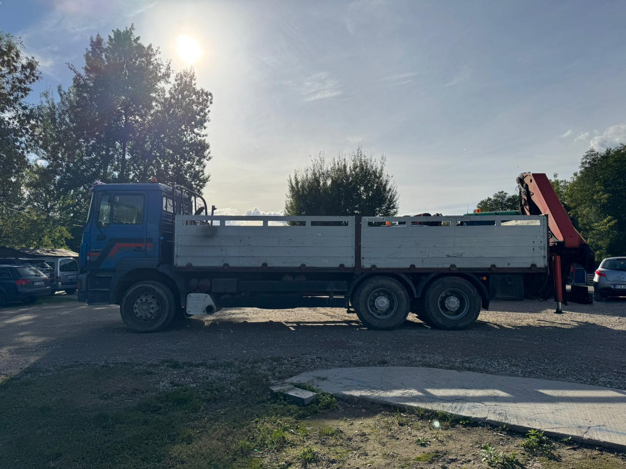 MAN 26.403 6x4 - Dropside/ Flatbed truck, Crane truck: picture 4 MAN 26.403 6x4 - Dropside/ Flatbed truck, Crane truck: picture 4