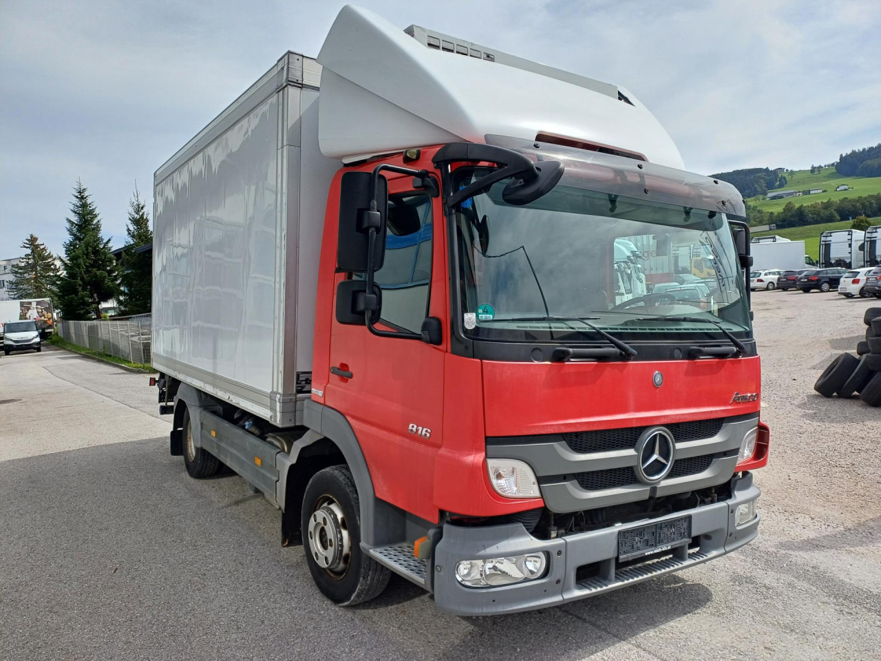 MERCEDES-BENZ 816 Euro5 AHK Luftfeder - Refrigerated truck: picture 1 MERCEDES-BENZ 816 Euro5 AHK Luftfeder - Refrigerated truck: picture 1