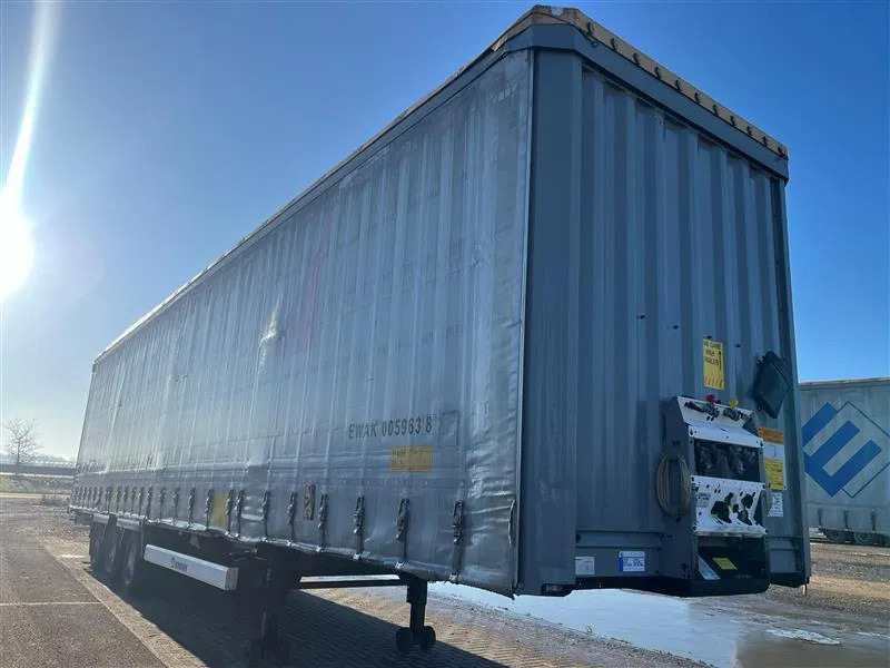 Krone 3X 2016 XLS MEGA P400 HUCKEPACK - Closed box semi-trailer: picture 1 Krone 3X 2016 XLS MEGA P400 HUCKEPACK - Closed box semi-trailer: picture 1