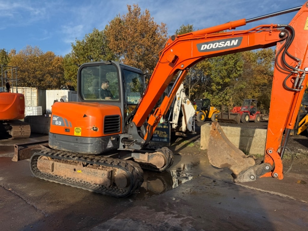 Doosan DX 63-3 - Mini excavator: picture 2 Doosan DX 63-3 - Mini excavator: picture 2