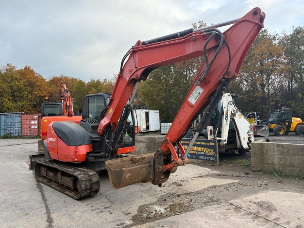 Kubota KX 080-4 - Mini excavator: picture 4 Kubota KX 080-4 - Mini excavator: picture 4