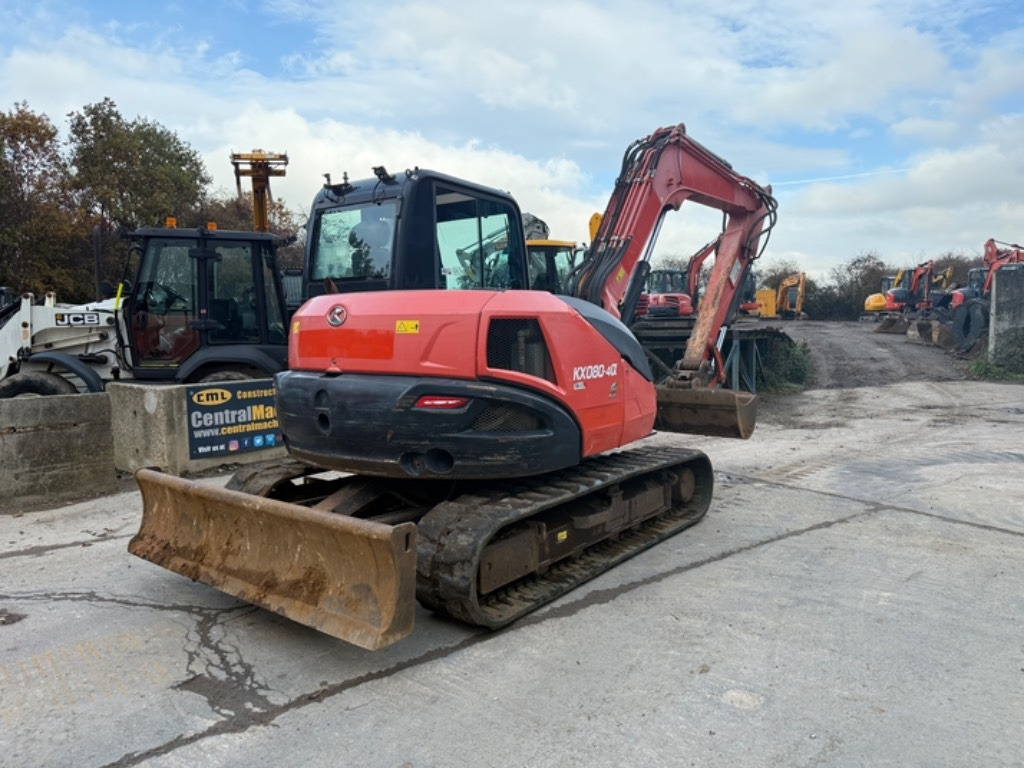 Kubota KX 080-4 - Mini excavator: picture 5 Kubota KX 080-4 - Mini excavator: picture 5