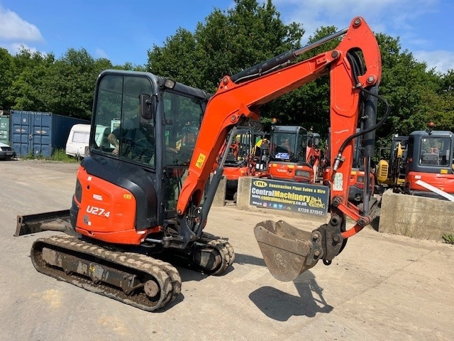 Kubota U 27-4 - Mini excavator: picture 4 Kubota U 27-4 - Mini excavator: picture 4