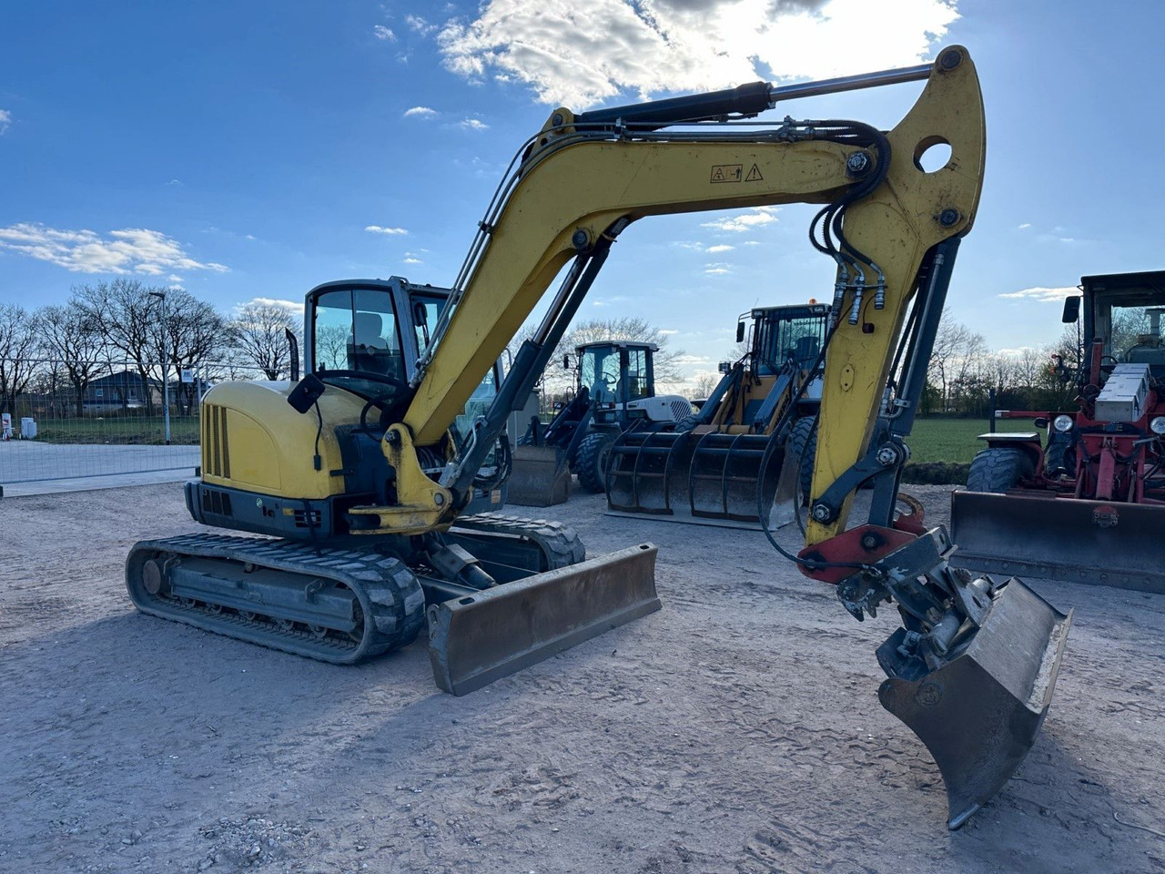 WACKER EZ 80 Top Zustand GLV -Tieflöffel German machine - Mini excavator: picture 4 WACKER EZ 80 Top Zustand GLV -Tieflöffel German machine - Mini excavator: picture 4