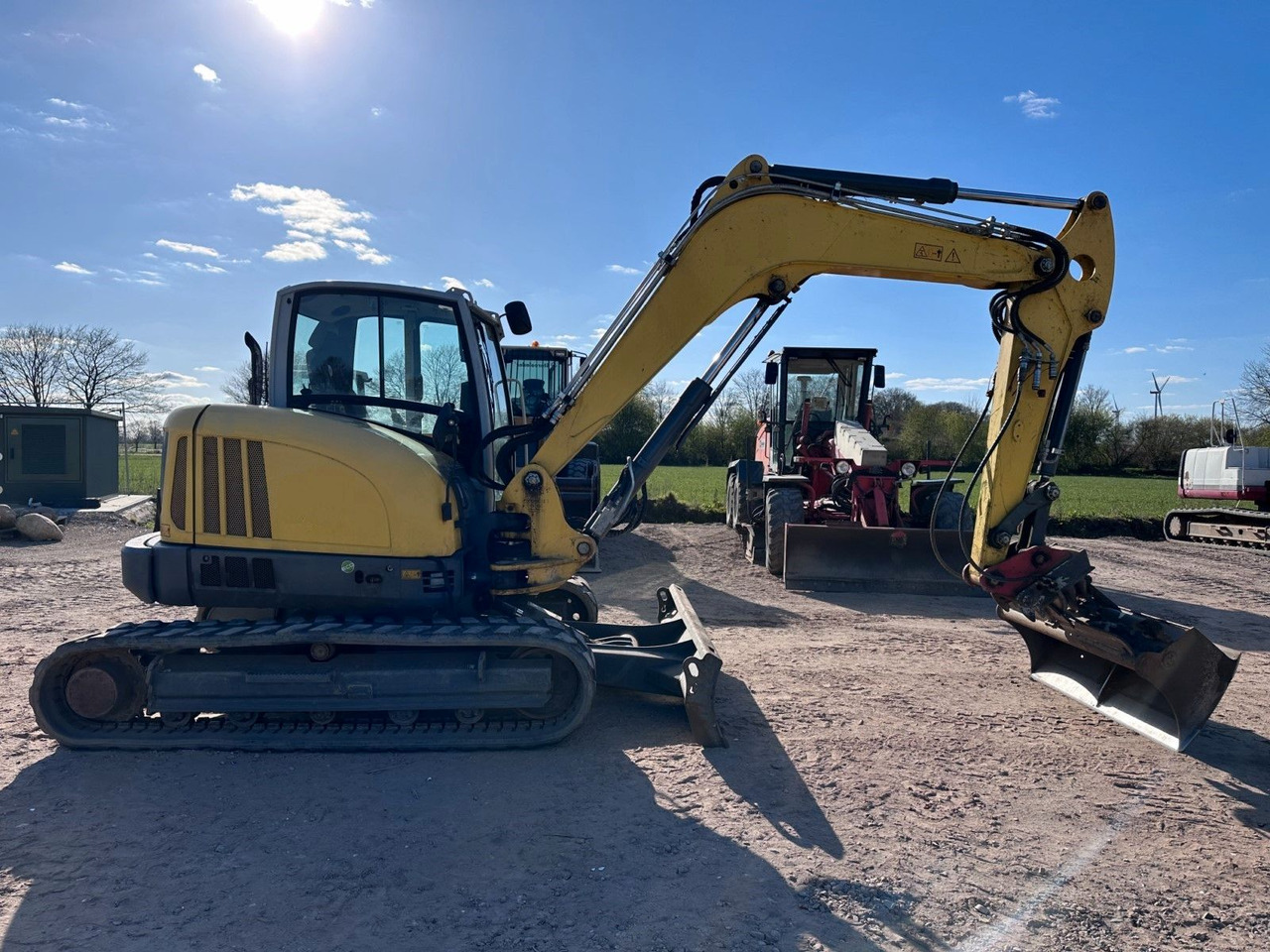 WACKER EZ 80 Top Zustand GLV -Tieflöffel German machine - Mini excavator: picture 2 WACKER EZ 80 Top Zustand GLV -Tieflöffel German machine - Mini excavator: picture 2