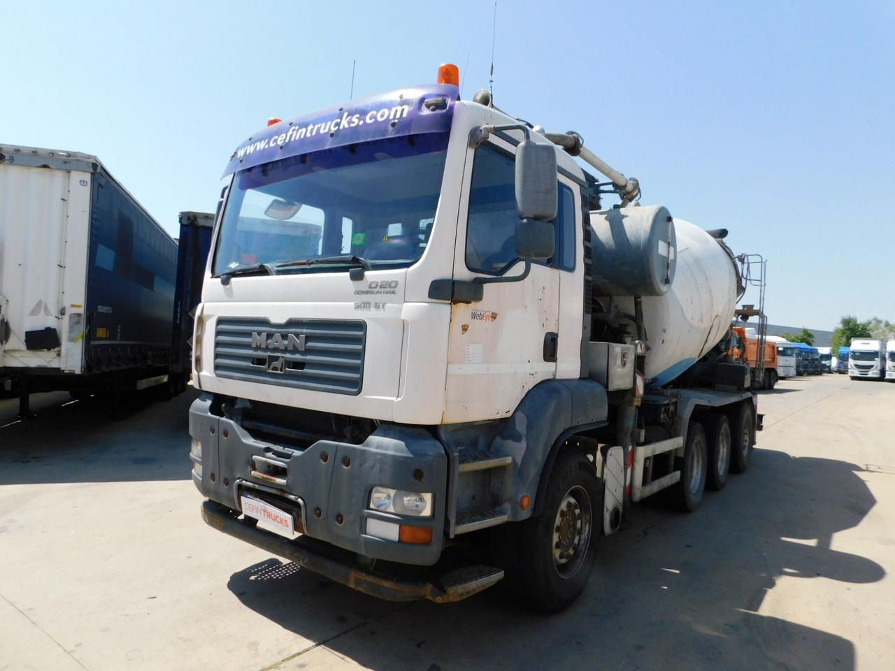 Man Tga 35390 - Concrete mixer truck: picture 1 Man Tga 35390 - Concrete mixer truck: picture 1