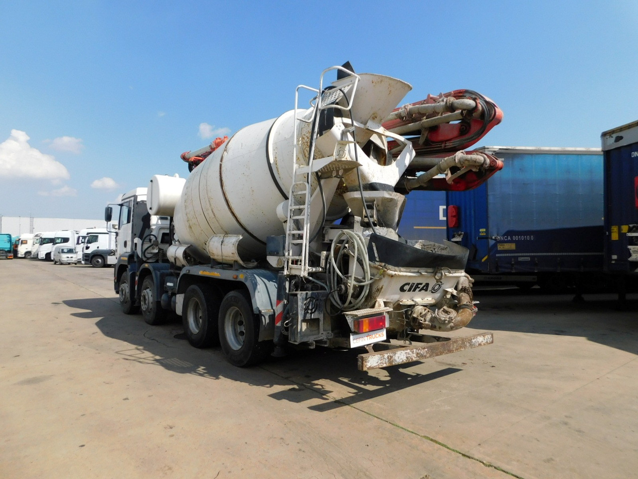 Man Tga 35410 - Concrete mixer truck: picture 4 Man Tga 35410 - Concrete mixer truck: picture 4