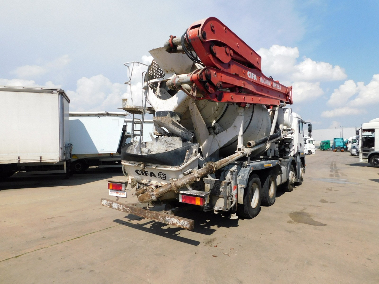 Man Tga 35410 - Concrete mixer truck: picture 3 Man Tga 35410 - Concrete mixer truck: picture 3