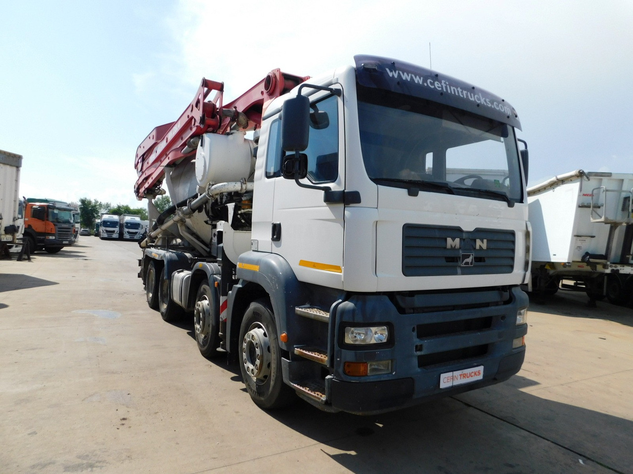 Man Tga 35410 - Concrete mixer truck: picture 2 Man Tga 35410 - Concrete mixer truck: picture 2