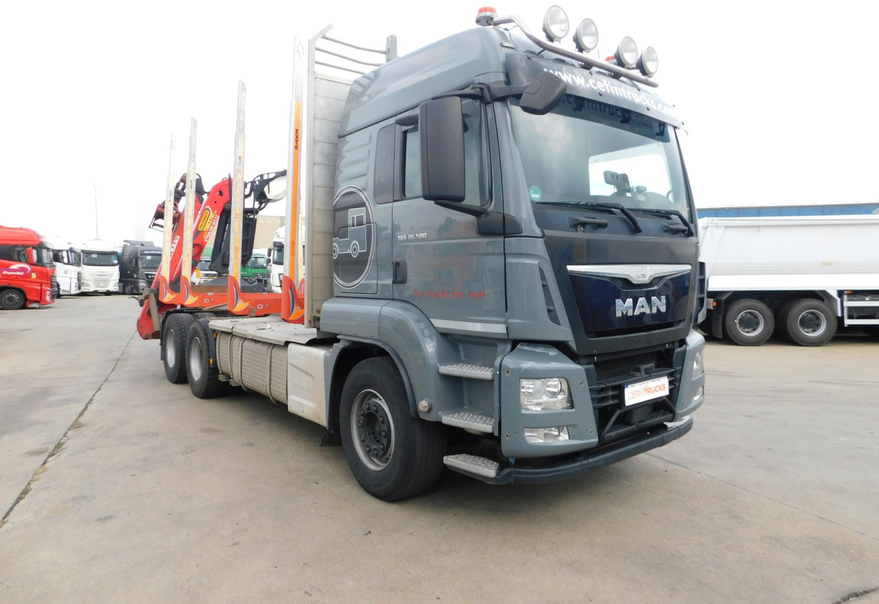 Man Tgs - Timber truck, Crane truck: picture 2 Man Tgs - Timber truck, Crane truck: picture 2