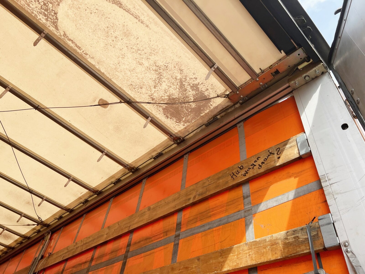 Curtainsider semi-trailer Ackermann PS-F 5.3/13.5 EZG SPS PS-F 5.3/13.5 EZG SPS, Edscha-Verdeck, Lenkachse: picture 14