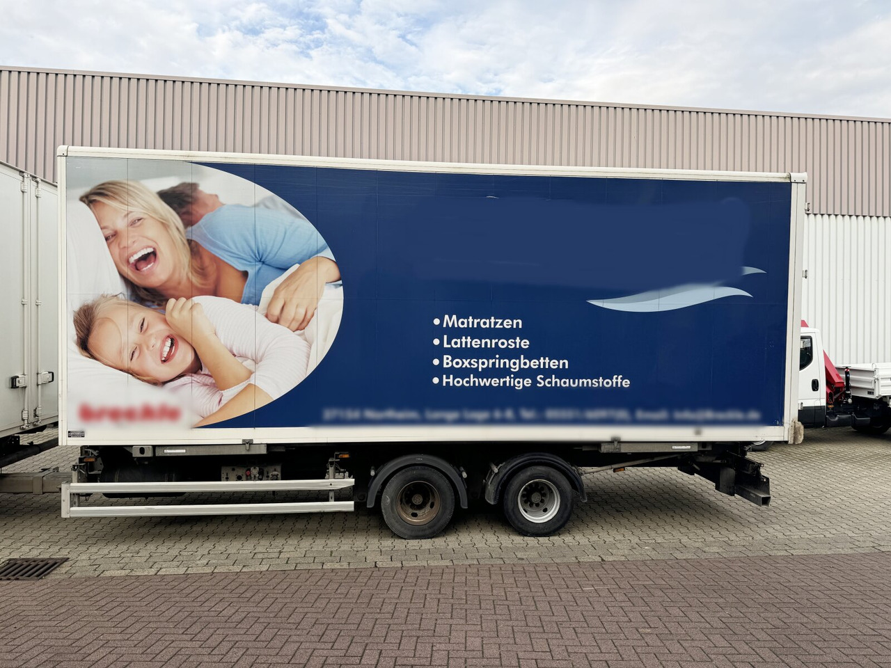 Ackermann Z-EAF 19-7,8/100TZ Z-EAF 19-7,8/100TZ, Verzinkt - Closed box trailer: picture 4 Ackermann Z-EAF 19-7,8/100TZ Z-EAF 19-7,8/100TZ, Verzinkt - Closed box trailer: picture 4