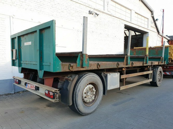 Anhänger Plateau Anhänger Pritsche Plateau, Rungen, 3x vorh. - Dropside/ Flatbed trailer: picture 5 Anhänger Plateau Anhänger Pritsche Plateau, Rungen, 3x vorh. - Dropside/ Flatbed trailer: picture 5