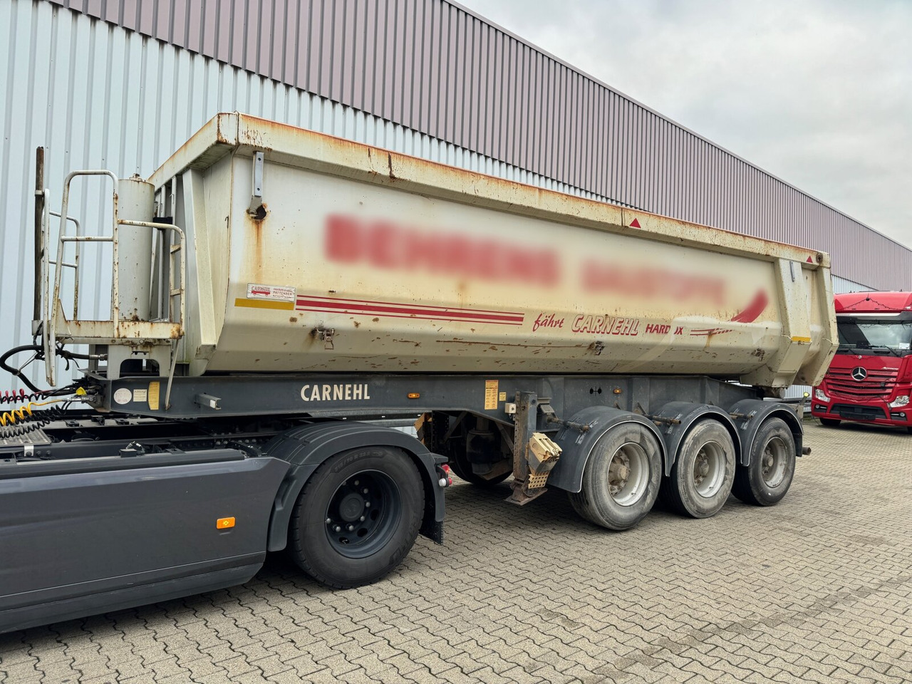 Carnehl CHKS/HH CHKS/HH, Stahlmulde ca. 26m³, 20x VORHANDEN, Liftachse - Tipper semi-trailer: picture 3 Carnehl CHKS/HH CHKS/HH, Stahlmulde ca. 26m³, 20x VORHANDEN, Liftachse - Tipper semi-trailer: picture 3