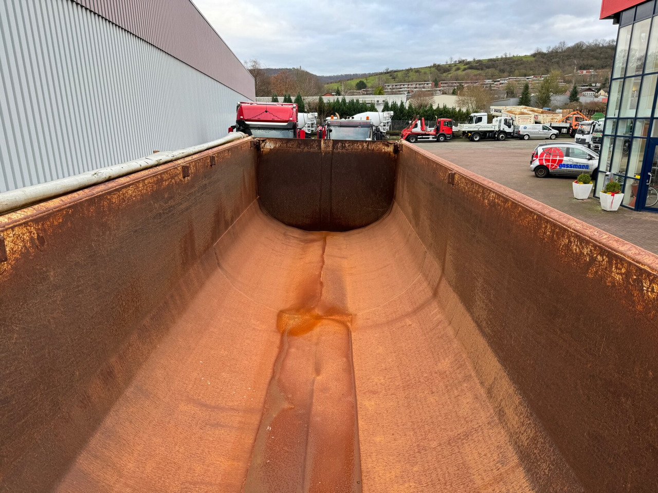 Tipper semi-trailer Carnehl CHKS/HH CHKS/HH, Stahlmulde ca. 26m³, 20x VORHANDEN, Liftachse: picture 9