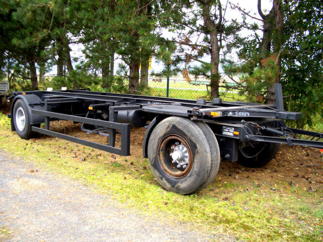 EAF 18-7,4/132E - Container transporter/ Swap body trailer: picture 1 EAF 18-7,4/132E - Container transporter/ Swap body trailer: picture 1