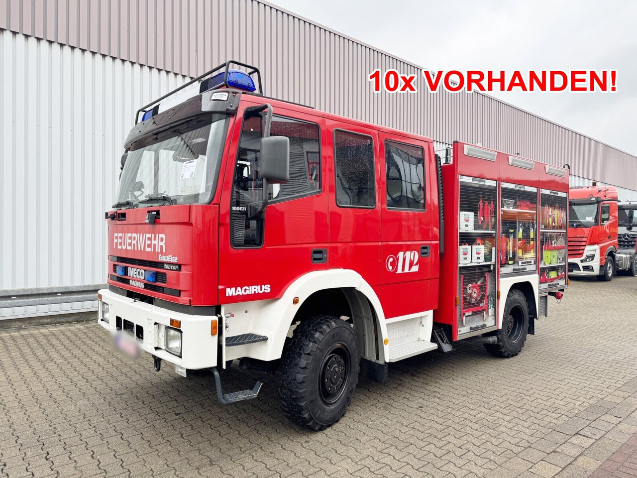 FF 100 EW 4x4 Doka EuroFire FF 100 E 21 WR tector 4x4 Doka, LF 8/6 - Fire engine: picture 1 FF 100 EW 4x4 Doka EuroFire FF 100 E 21 WR tector 4x4 Doka, LF 8/6 - Fire engine: picture 1