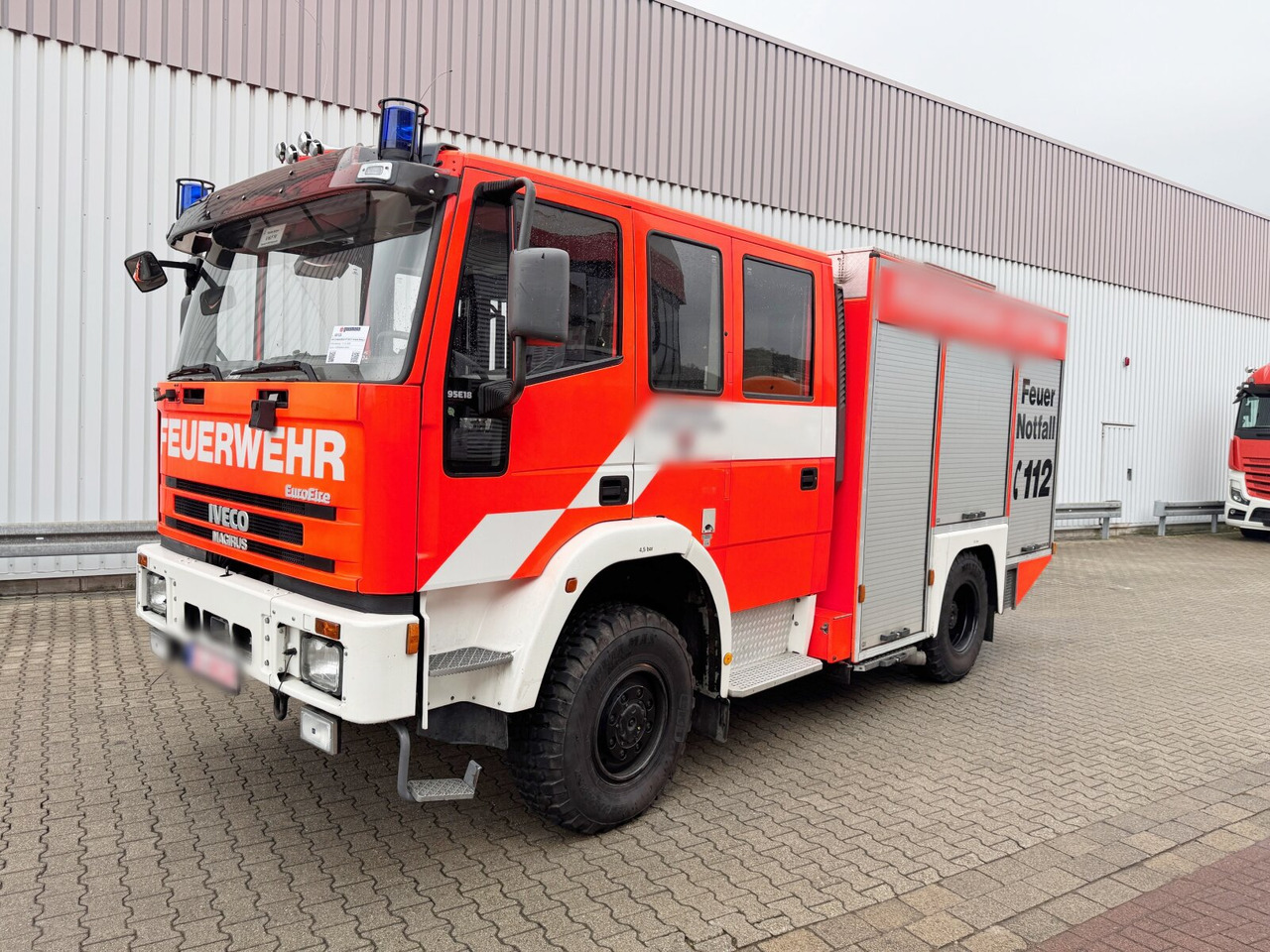 FF 95 E 18 4x4 Doka, LF 8/6 FF 95 E 18 4x4 Doka, Euro Fire, LF 8/6 Feuerwehr - Fire engine: picture 1 FF 95 E 18 4x4 Doka, LF 8/6 FF 95 E 18 4x4 Doka, Euro Fire, LF 8/6 Feuerwehr - Fire engine: picture 1