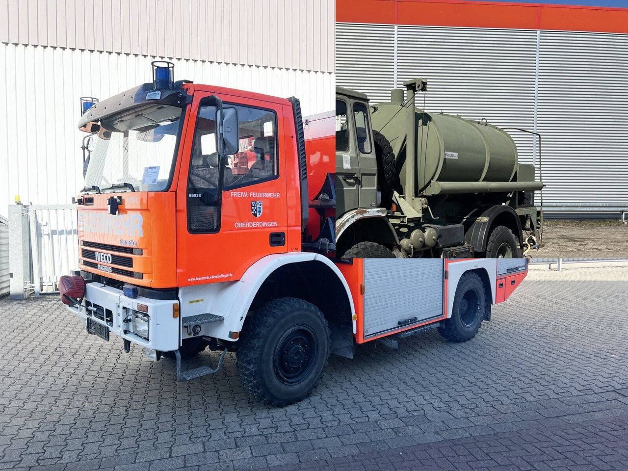 FF 95 E 18 WR 4x4 FF 95 E 18 WR 4x4, 6000l Wassertank - Tanker truck: picture 1 FF 95 E 18 WR 4x4 FF 95 E 18 WR 4x4, 6000l Wassertank - Tanker truck: picture 1