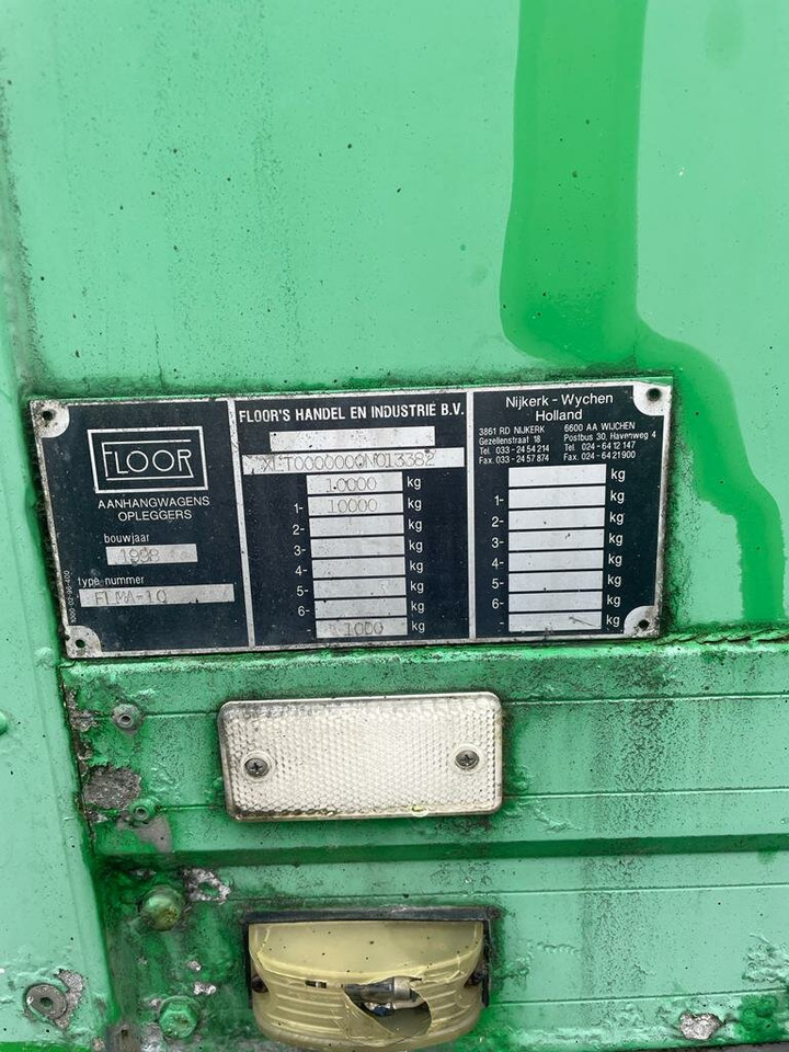 Floor FLMA 10, Blumenanhänger FLMA 10, Blumenanhänger, LBW - Closed box trailer: picture 3 Floor FLMA 10, Blumenanhänger FLMA 10, Blumenanhänger, LBW - Closed box trailer: picture 3