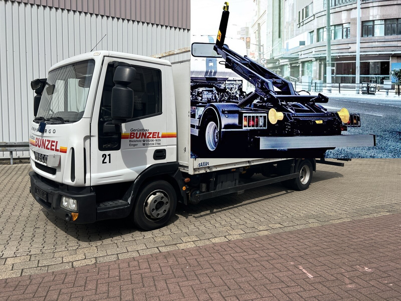 Iveco EuroCargo 75E18 4x2 EuroCargo 75E18 4x2, EEV - Hook lift truck: picture 5 Iveco EuroCargo 75E18 4x2 EuroCargo 75E18 4x2, EEV - Hook lift truck: picture 5