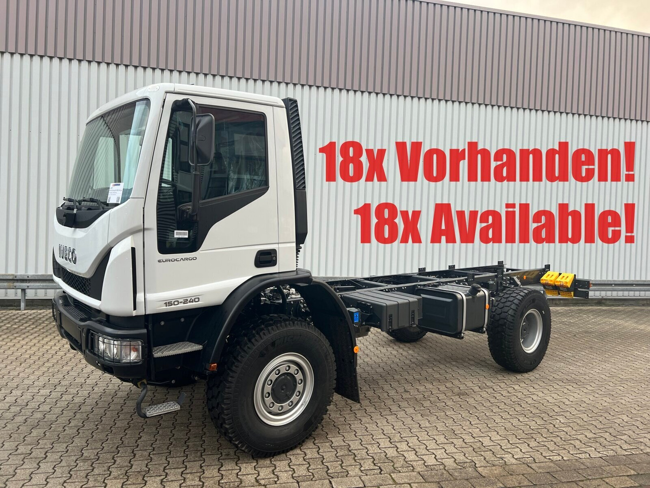 Iveco EuroCargo ML150E24 WS 4x4 EuroCargo ML150E24 WS 4x4, Euro3, mehrfach Vorhanden! - Cab chassis truck: picture 1 Iveco EuroCargo ML150E24 WS 4x4 EuroCargo ML150E24 WS 4x4, Euro3, mehrfach Vorhanden! - Cab chassis truck: picture 1