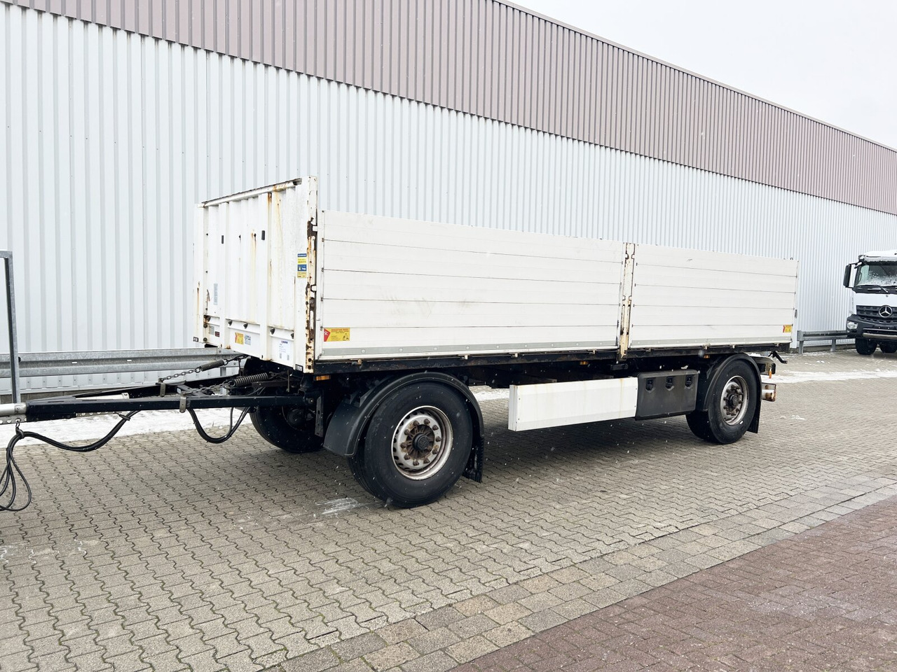 Krone AZP 18 AZP 18 Baustoffanhänger - Dropside/ Flatbed trailer: picture 1 Krone AZP 18 AZP 18 Baustoffanhänger - Dropside/ Flatbed trailer: picture 1