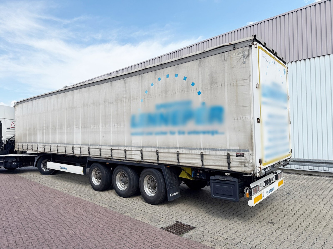 Dropside/ Flatbed semi-trailer Krone SDP 27 eLCL10-CS Coil Liner SDP 27 eLCL10-CS Coil Liner, Coilmulde, Liftachse, Nachlauflenkachse, Edscha: picture 9