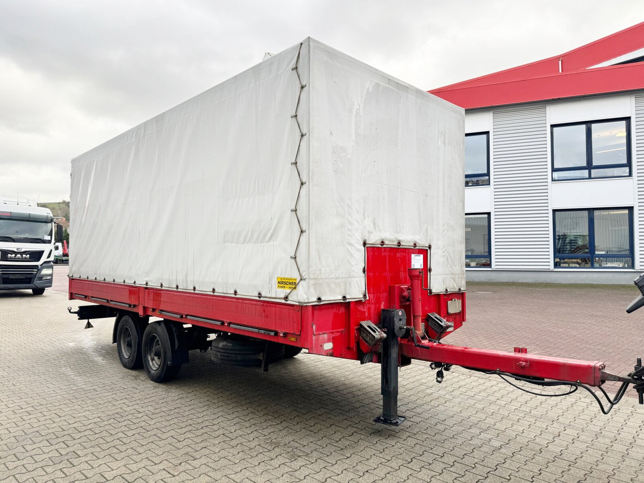 Dropside/ Flatbed trailer LT 10,6/18 AUWAERTER LT 10,6/18: picture 7 Dropside/ Flatbed trailer LT 10,6/18 AUWAERTER LT 10,6/18: picture 7