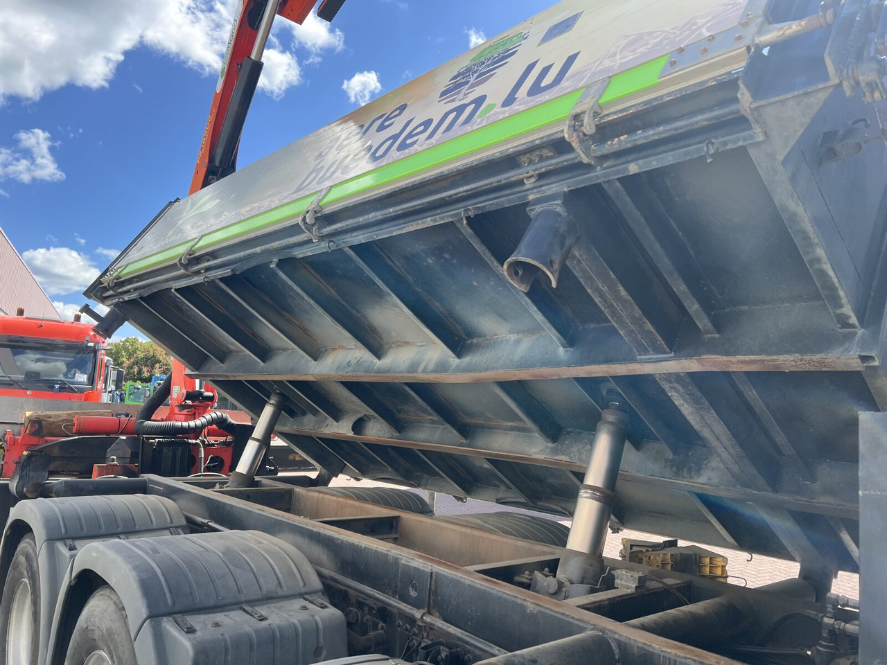Tipper, Crane truck MAN TGA 26.363 6x4 BB TGA 26.363 6x4 BB, 2-S-Alukipper: picture 10