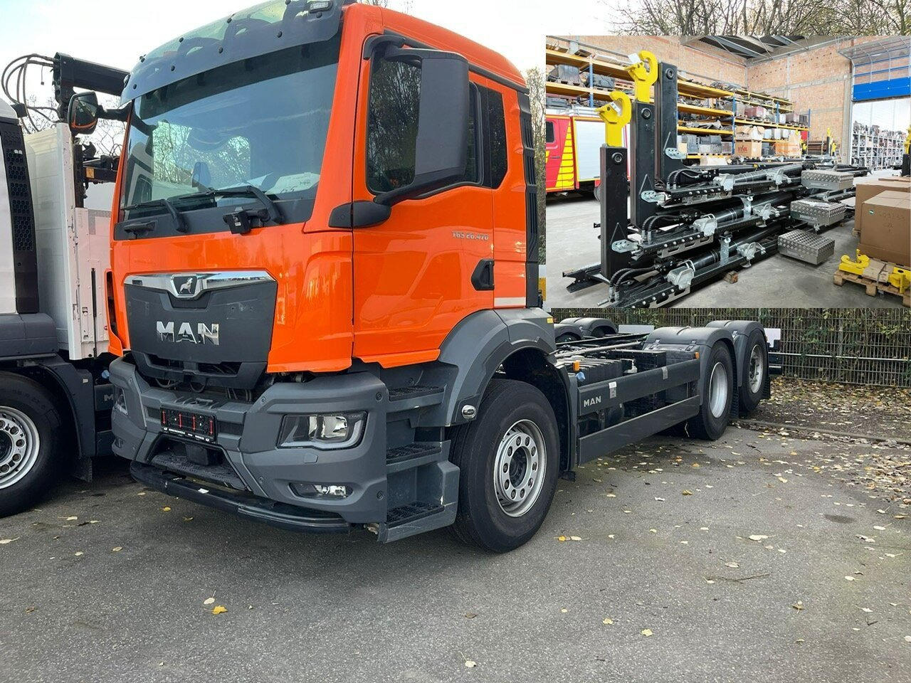 MAN TGS 26.470 6x2-4 BL CH TGS 26.470 6x2-4 BL CH, Lenk-/Liftachse, NMV - Hook lift truck: picture 1 MAN TGS 26.470 6x2-4 BL CH TGS 26.470 6x2-4 BL CH, Lenk-/Liftachse, NMV - Hook lift truck: picture 1