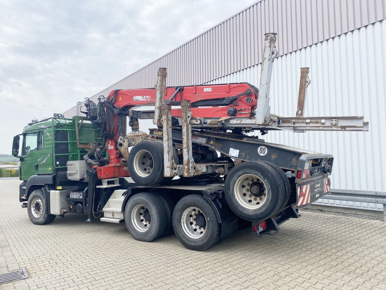 Timber truck, Crane truck MAN TGS 26.480 6x4 BB TGS 26.480 6x4 BB, Intarder, Kran Epsilon S270L88, Langholz: picture 12 Timber truck, Crane truck MAN TGS 26.480 6x4 BB TGS 26.480 6x4 BB, Intarder, Kran Epsilon S270L88, Langholz: picture 12