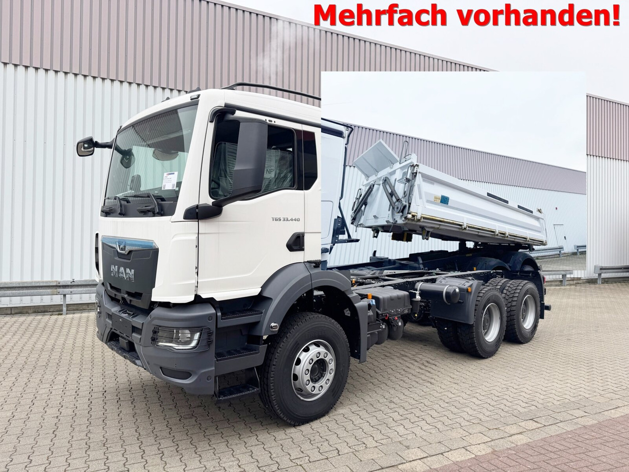 MAN TGS 33.440 6x4 BB TGS 33.440 6x4 BB, mehrfach vorhanden! - Tipper: picture 1 MAN TGS 33.440 6x4 BB TGS 33.440 6x4 BB, mehrfach vorhanden! - Tipper: picture 1