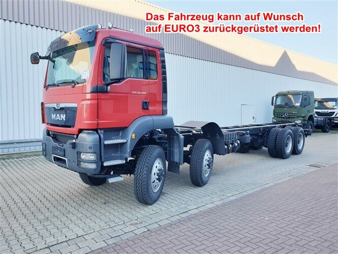 MAN TGS 41.480 8X6 BB TGS 41.480 8X6 BB - Cab chassis truck: picture 1 MAN TGS 41.480 8X6 BB TGS 41.480 8X6 BB - Cab chassis truck: picture 1