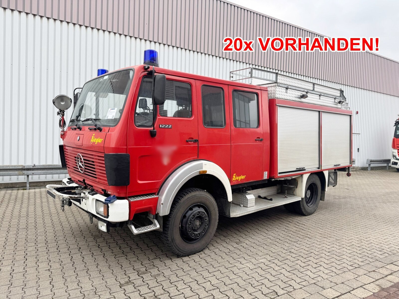 Mercedes-Benz 1222 AF 4x4 Doka 1222 AF 4x4 Doka, LF 16 TS - Fire engine: picture 1 Mercedes-Benz 1222 AF 4x4 Doka 1222 AF 4x4 Doka, LF 16 TS - Fire engine: picture 1