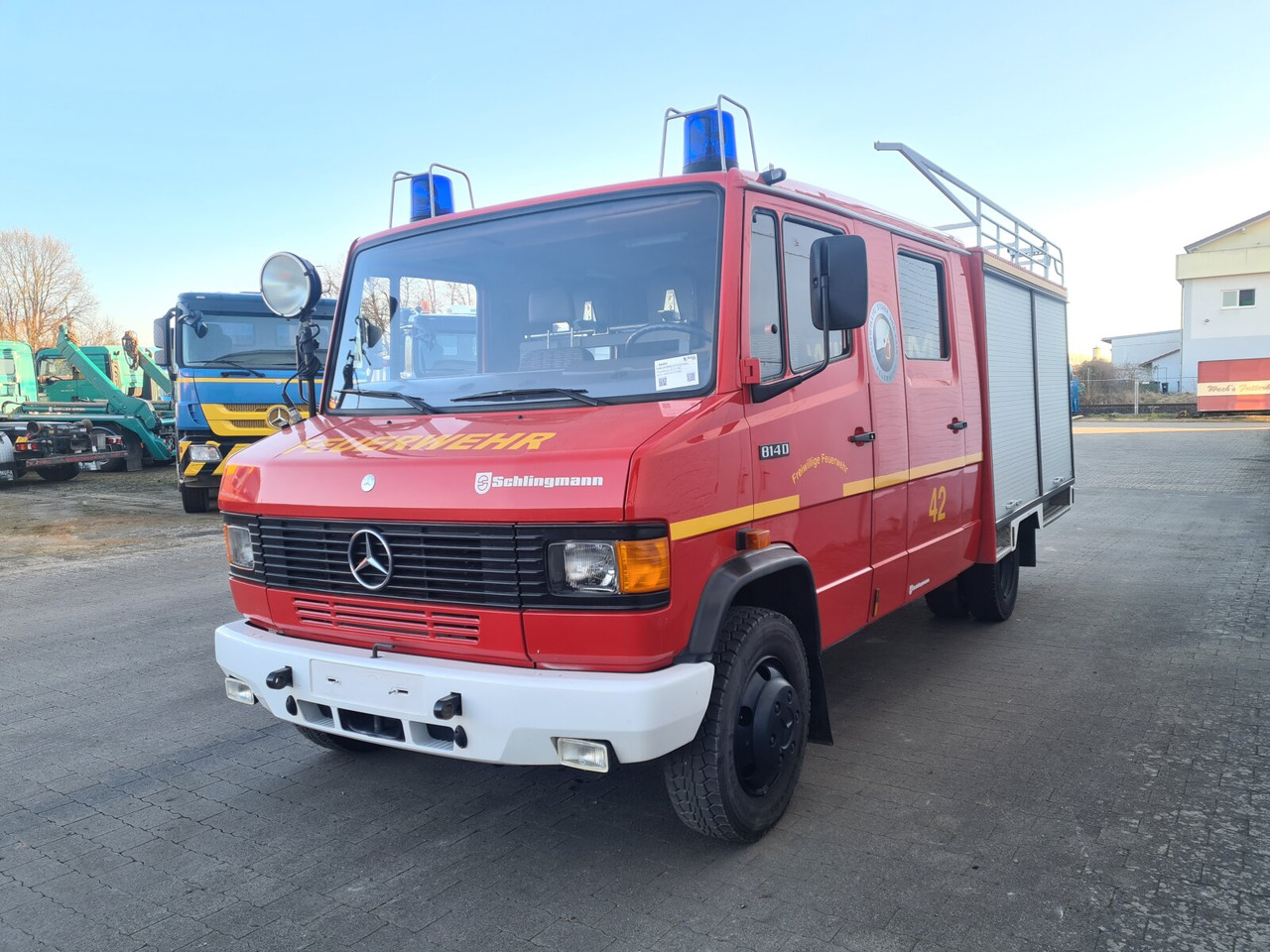 Mercedes-Benz 814 D 4x2 Doka 814 D 4x2 Doka, LF 8/6 - Fire engine: picture 1 Mercedes-Benz 814 D 4x2 Doka 814 D 4x2 Doka, LF 8/6 - Fire engine: picture 1