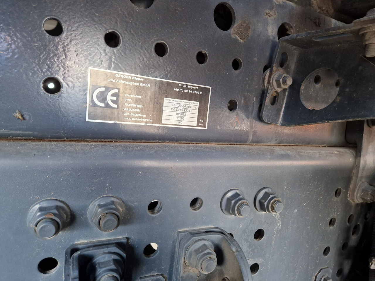 Skip loader truck Mercedes-Benz Antos 1840 L Antos 1840 L, Gergen Teleskopabsetzkipper Adonis TAK 20, Funk: picture 7 Skip loader truck Mercedes-Benz Antos 1840 L Antos 1840 L, Gergen Teleskopabsetzkipper Adonis TAK 20, Funk: picture 7