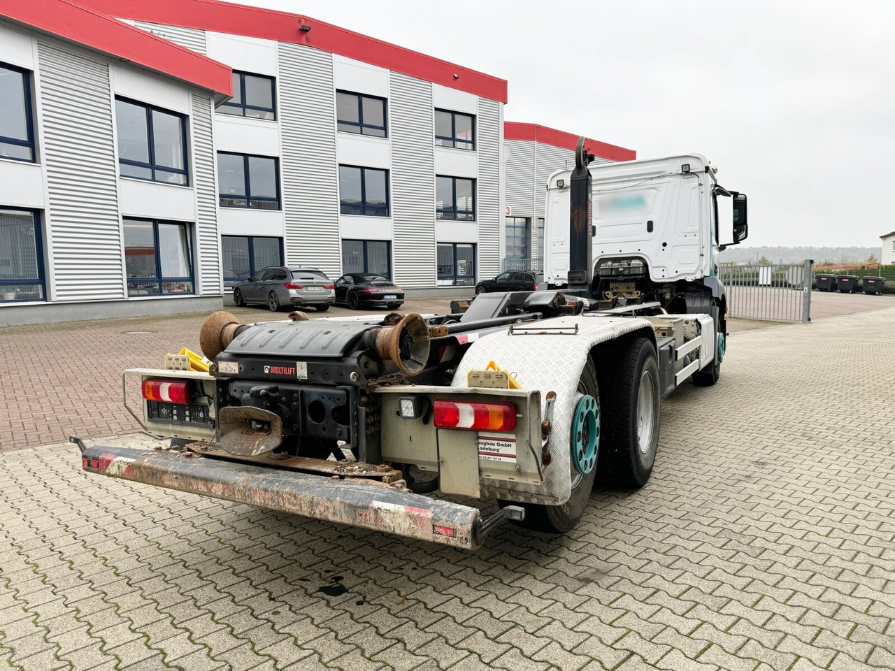 Hook lift truck Mercedes-Benz Antos 2536 L 6x2 Antos 2536 L 6x2, Liftachse, Hiab XR 21S61 bis 7 m Container: picture 10