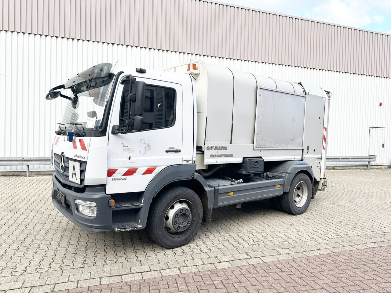 Mercedes-Benz Atego 1624 L 4x2 Atego 1624 L 4x2, Retarder, Faun Rotopress, Zöller-Schüttung - Refuse truck: picture 1 Mercedes-Benz Atego 1624 L 4x2 Atego 1624 L 4x2, Retarder, Faun Rotopress, Zöller-Schüttung - Refuse truck: picture 1