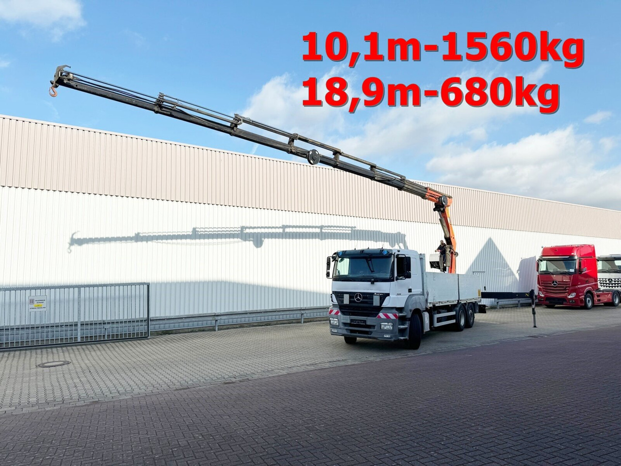 Mercedes-Benz Axor 2536/43 L 6x2 Axor 2536/43 L 6x2 mit Heckkran Palfinger PK 24502 F - Crane truck: picture 1 Mercedes-Benz Axor 2536/43 L 6x2 Axor 2536/43 L 6x2 mit Heckkran Palfinger PK 24502 F - Crane truck: picture 1