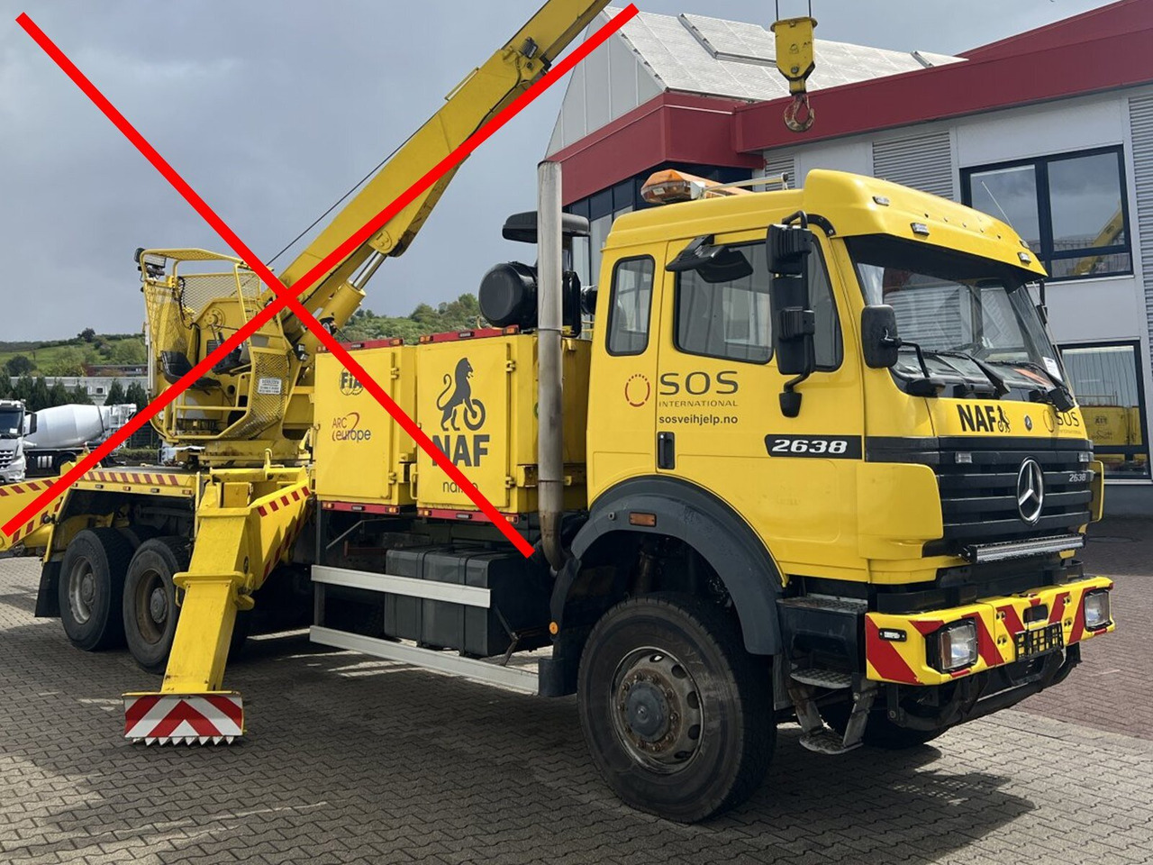 Leasing of Mercedes-Benz SK II 2638/44 A 6x6 SK II 2638/44 A 6x6, V8, Retarder Mercedes-Benz SK II 2638/44 A 6x6 SK II 2638/44 A 6x6, V8, Retarder: picture 6