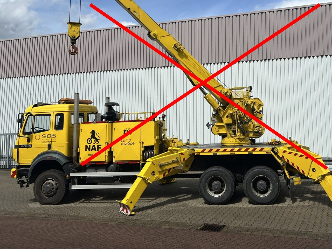 Leasing of Mercedes-Benz SK II 2638/44 A 6x6 SK II 2638/44 A 6x6, V8, Retarder Mercedes-Benz SK II 2638/44 A 6x6 SK II 2638/44 A 6x6, V8, Retarder: picture 7