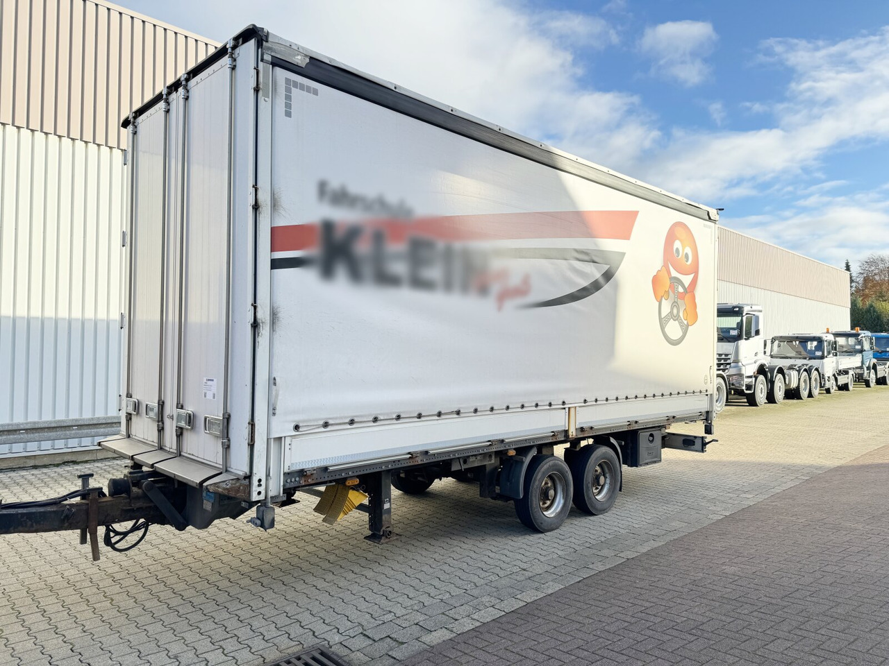 OS2-L105 L/B OS2-L105 L/B, durchladbar, Edscha, Ex-Fahrschule! - Dropside/ Flatbed trailer: picture 1 OS2-L105 L/B OS2-L105 L/B, durchladbar, Edscha, Ex-Fahrschule! - Dropside/ Flatbed trailer: picture 1