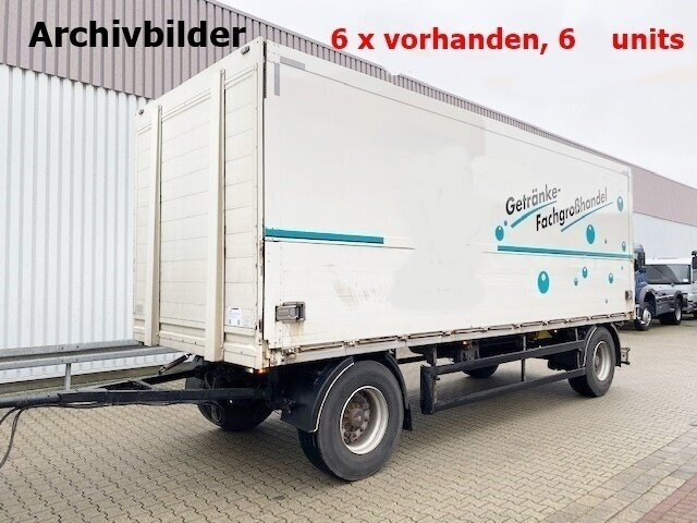 Orten PRASQ 18 Getränkeanhänger PRASQ 18 Getränkeanhänger, Stapleraufnahme, 6 x Vorhanden! - Closed box trailer: picture 1 Orten PRASQ 18 Getränkeanhänger PRASQ 18 Getränkeanhänger, Stapleraufnahme, 6 x Vorhanden! - Closed box trailer: picture 1