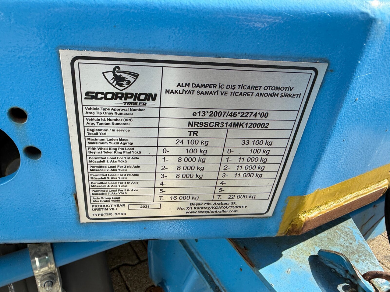 New Low loader trailer for transportation of heavy machinery Scorpion 3-Achs Tiefladeanhänger Scorpion 3-Achs Tiefladeanhänger, Liftachse, pneumatische Auffahrrampen: picture 6