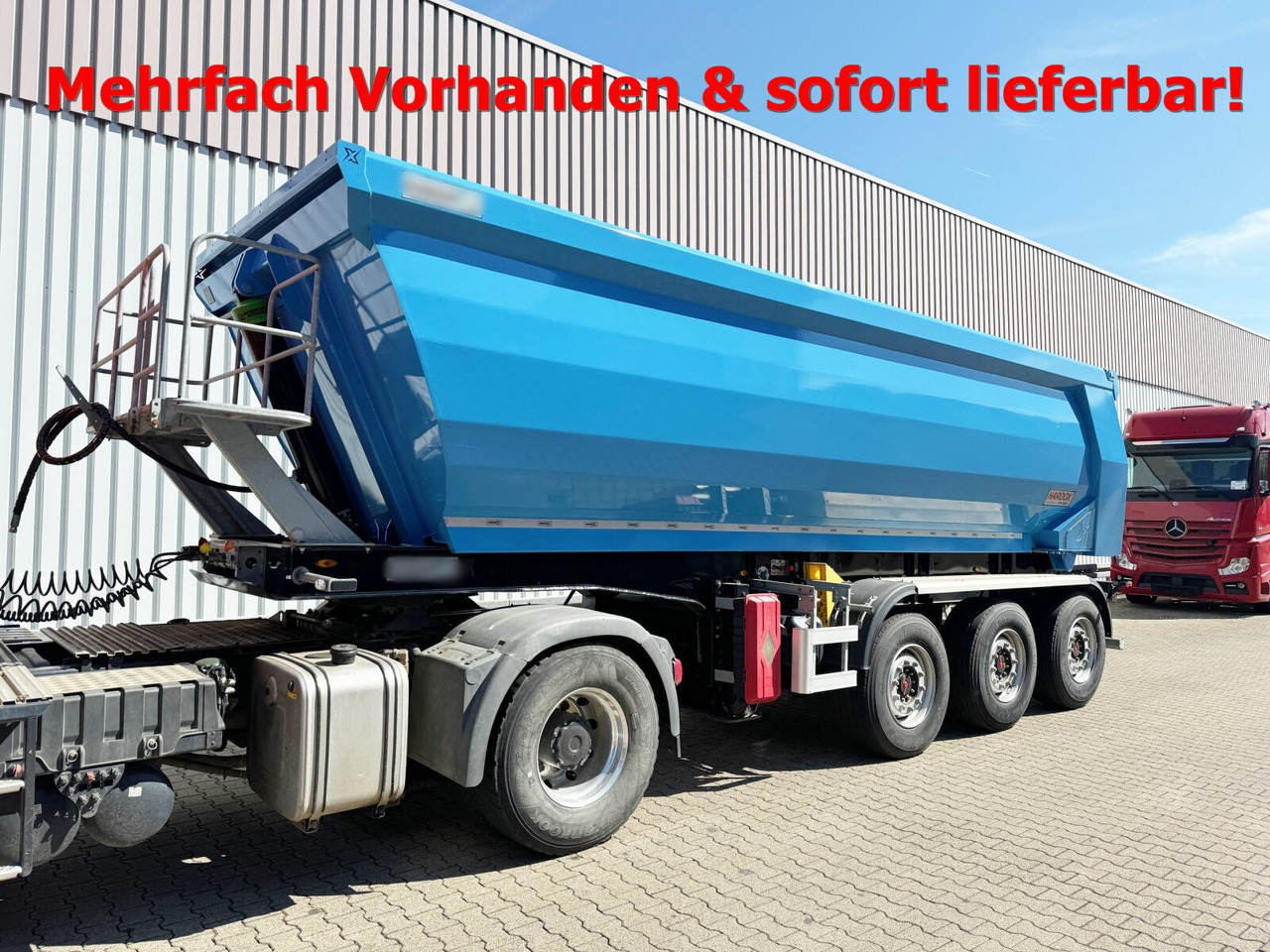 Euro ATM 24 Euro ATM 24, HARDOX Stahlmulde ca. 27m³, Liftachse - Semi-trailer: picture 1 Euro ATM 24 Euro ATM 24, HARDOX Stahlmulde ca. 27m³, Liftachse - Semi-trailer: picture 1