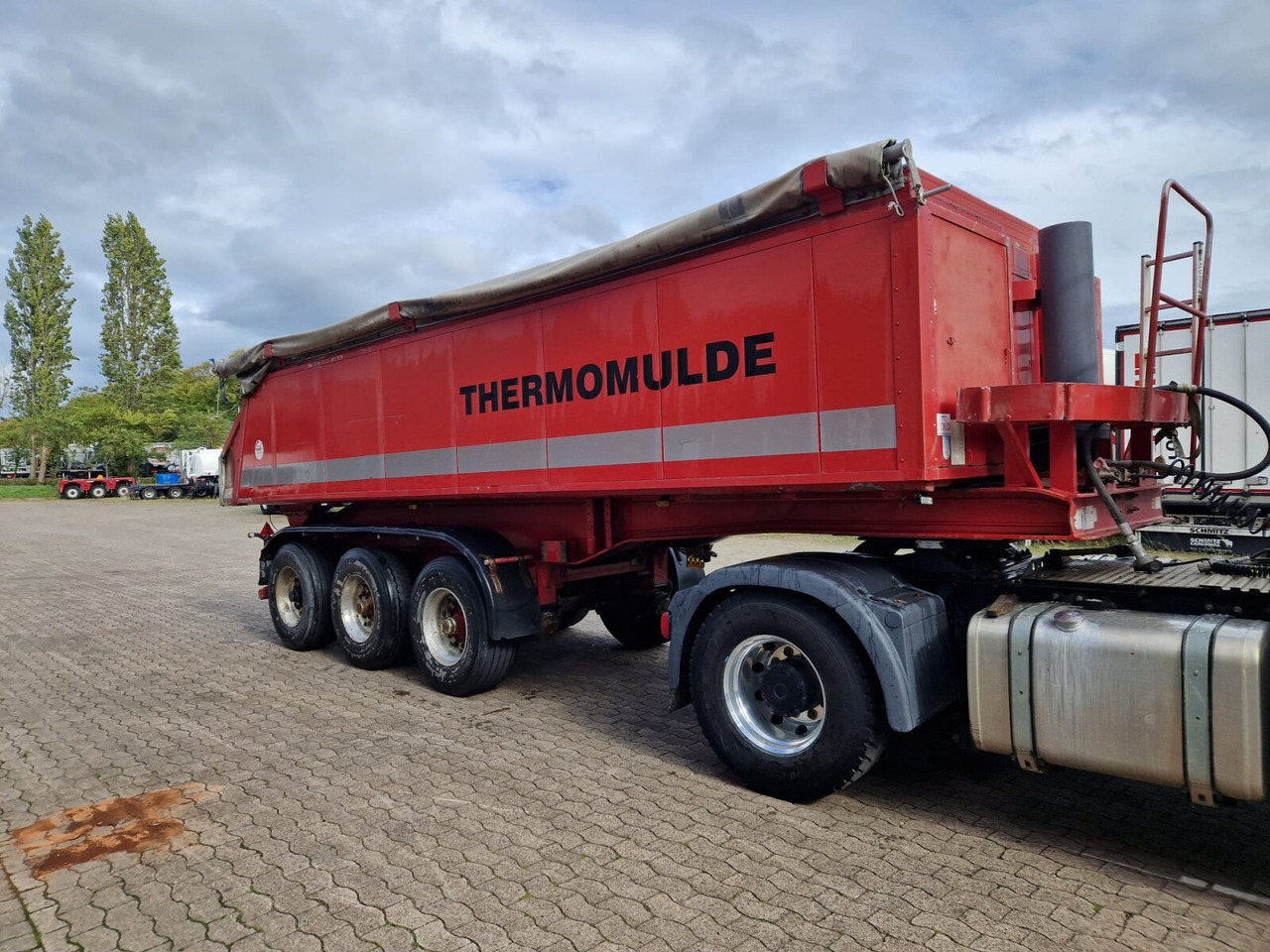 Semi-trailer Meierling MSK 24 MSK 24 Voll-Alu Iso-Kastenmulde, ca. 25m³, 2x vorhanden: picture 12