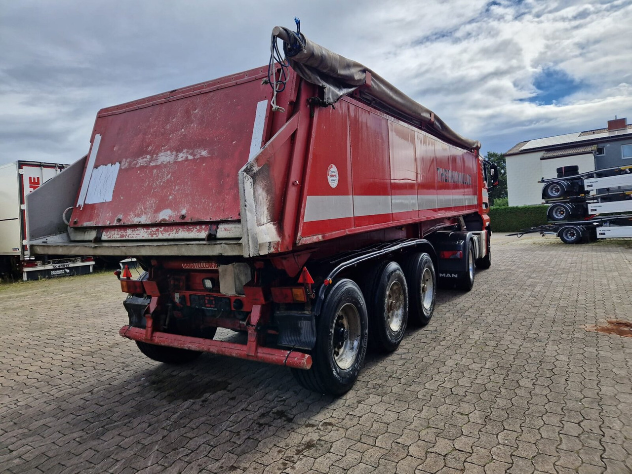 Semi-trailer Meierling MSK 24 MSK 24 Voll-Alu Iso-Kastenmulde, ca. 25m³, 2x vorhanden: picture 9